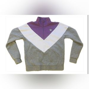 FILA half zip sweater